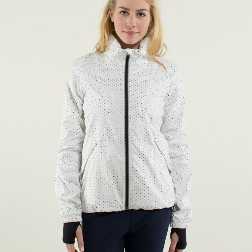 Lululemon Run Hustle Jacket Coat Size 8